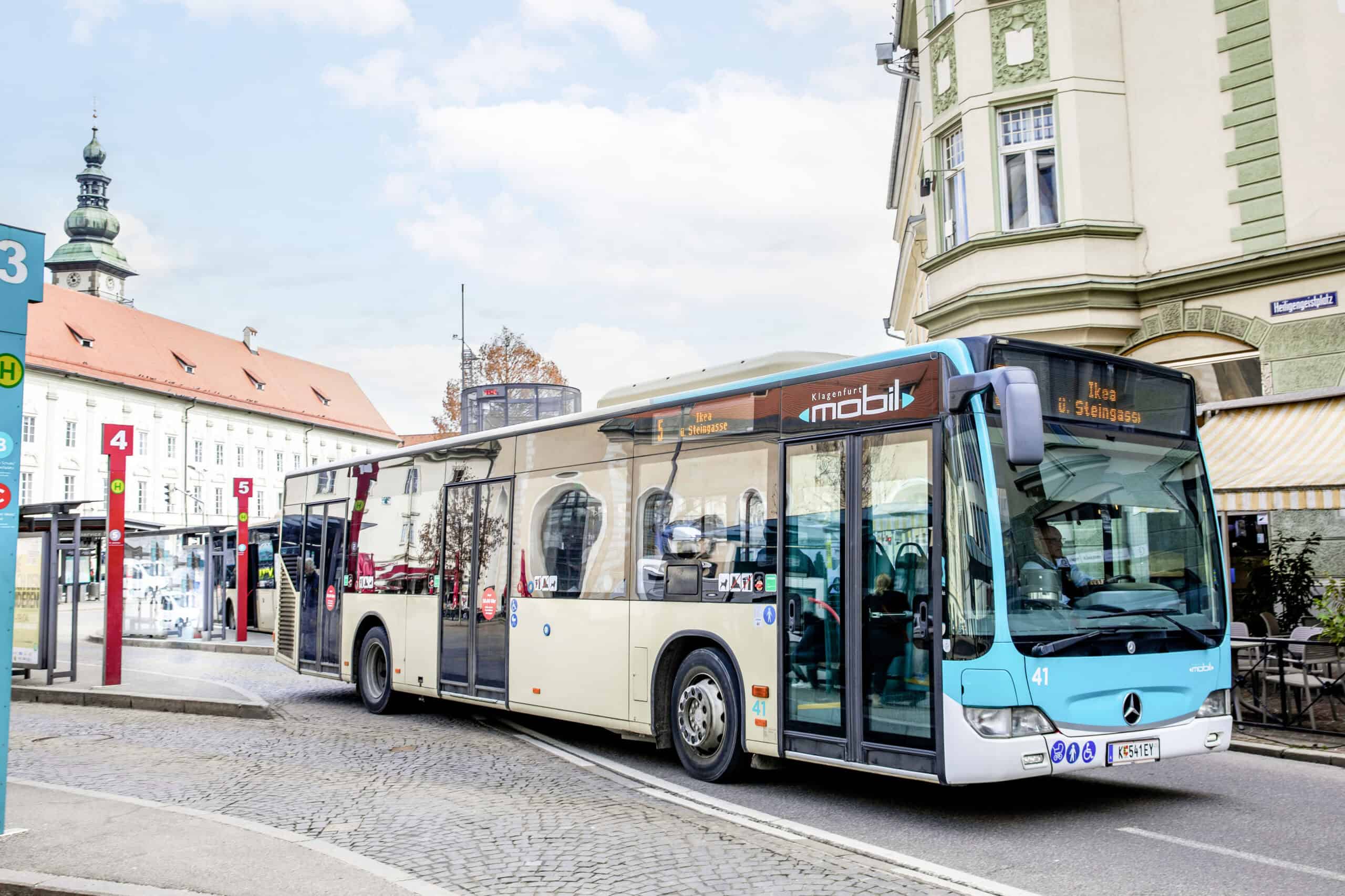 Bus-Linienumstellung mit 15. Dezember 2024 | KMG Klagenfurt Mobil GmbH 