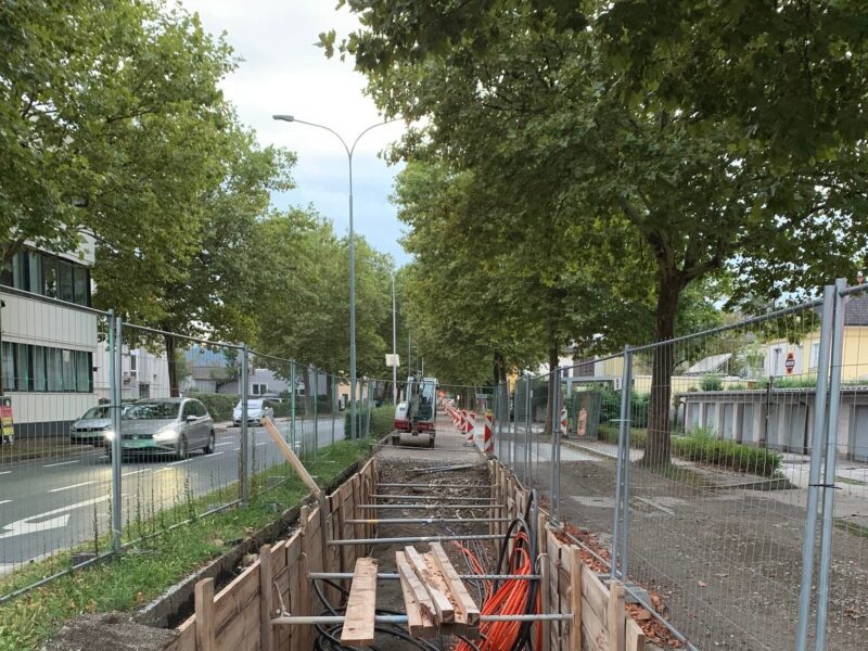 Baustelle Koschatstraße (c) STW